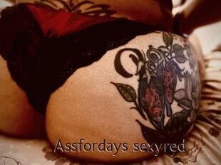 Assfordays_sexyred