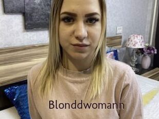 Blonddwomann