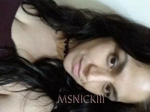 MSNICKIII